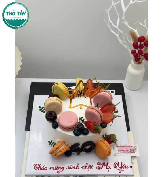 Bánh Kem trái cây tặng tặng mẹ yêu
