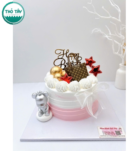 Bánh Kem mừng bé gái lên 10 tuổi 