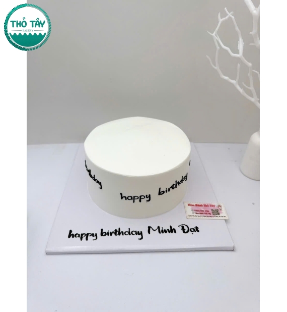 Bánh kem cho nam mẫu bánh đơn giản