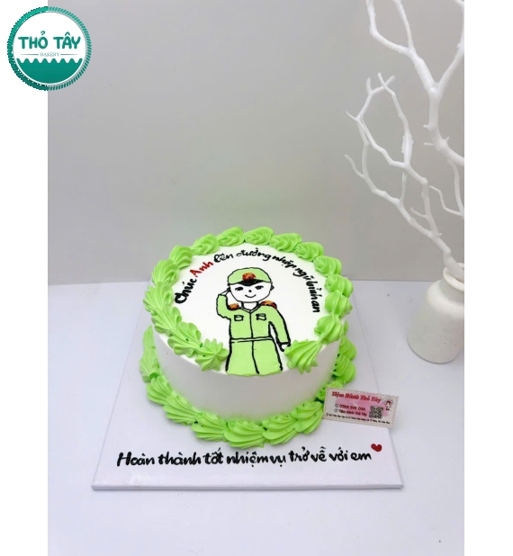 Bánh kem cho nam vẻ hình chibi 