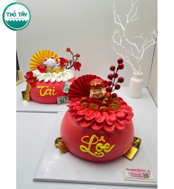 Bánh Kem khai trương mừng tiệm hoa