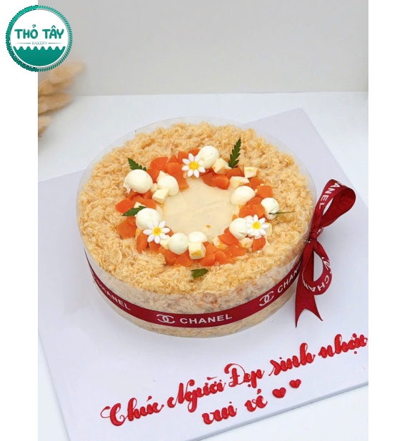 Bánh bông lan trứng muối tặng vợ yêu 8 tháng 3