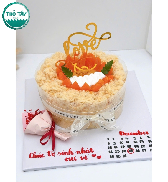 Bánh bông lan trứng muối tặng em yêu 8 tháng 3 hot 2026