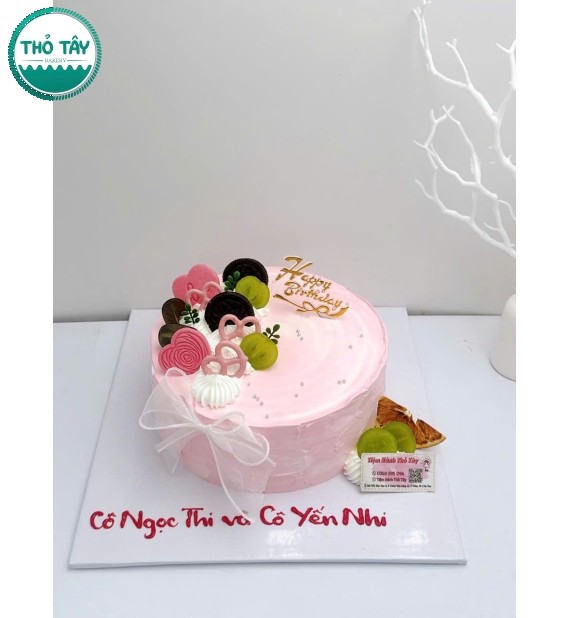 Bánh Kem trái cây tặng cô giáo 