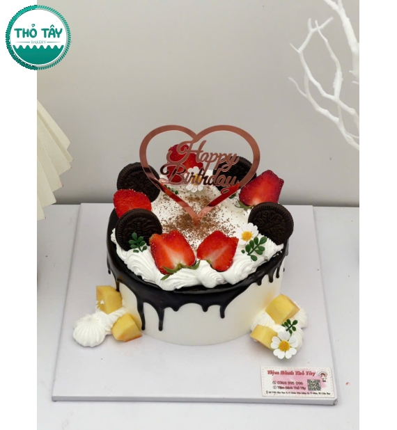 Bánh Kem trái cây mẫu bánh đơn giản 2026