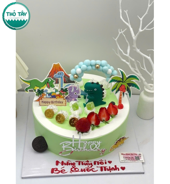 Bánh Kem trái cây dành cho bé trai hot 2026