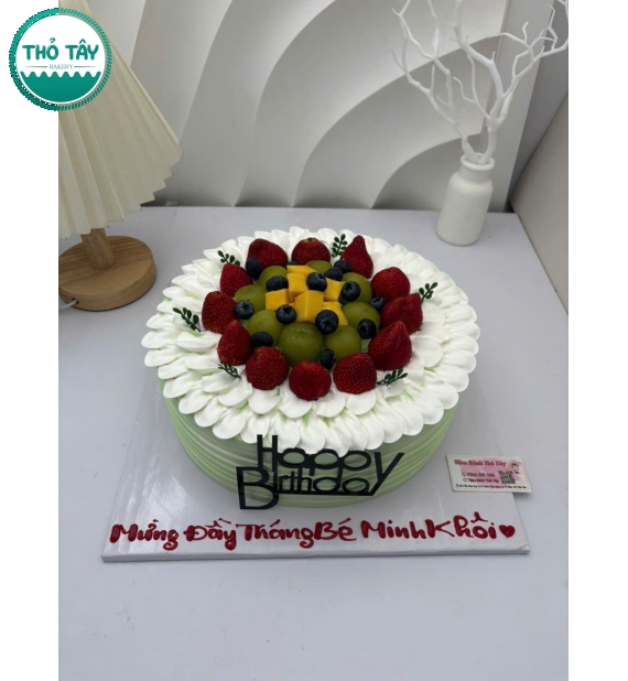 Bánh Kem trái cây tặng nữ hot tại Thỏ Tây