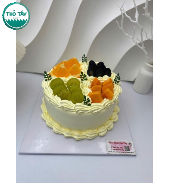 Mẫu bánh trái cây phô mai sữa tươi mix 4 vị trái cây