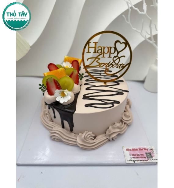 Bánh Kem trái cây socola mẫu bánh hot 2026