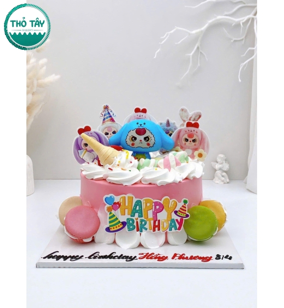 Bánh kem cho bé gái 9 tuổi