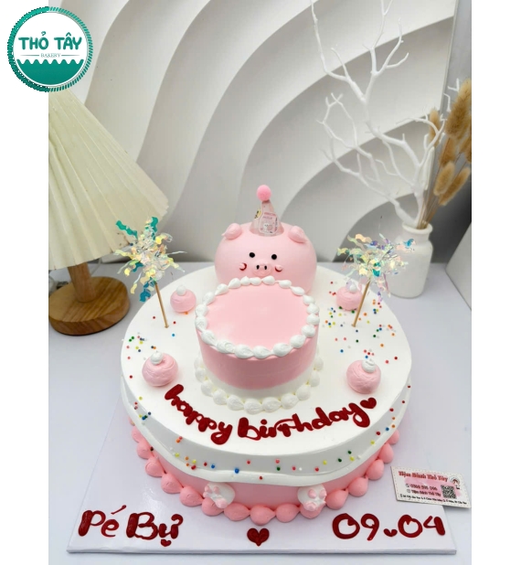 Bánh kem style Hàn Quốc dành cho nữ sinh tháng 4