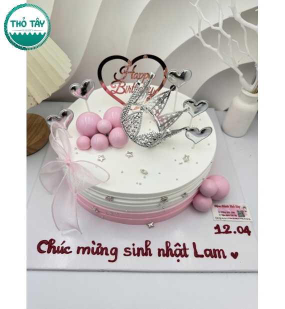 Mẫu bánh kem dành tặng nữ hot tại Cần Thơ