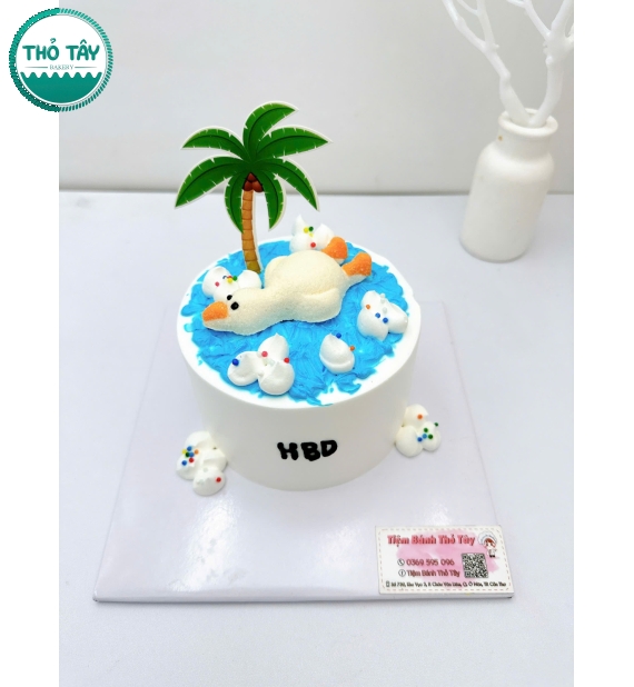 Bánh kem style Hàn Quốc mẫu bán đẹp hot tại Thỏ Tây