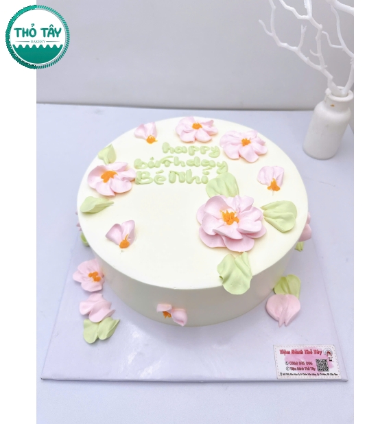 Mẫu bánh kem dành tặng nữ mẫu bánh hoa hot