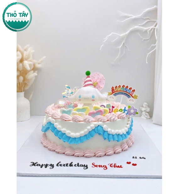 Bánh kem hàn quốc dành tặng bé gái 