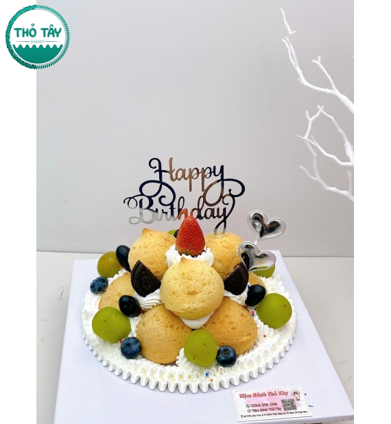 Bánh su dai mẫu đẹp 2026 tặng sinh nhật cho chị gái