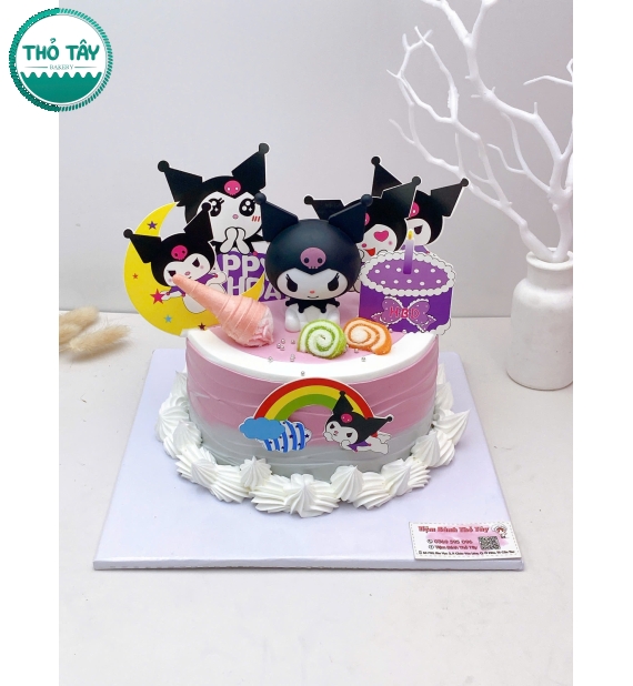 Bánh Kem dễ thương Kô rô  mi dành cho bé gái 