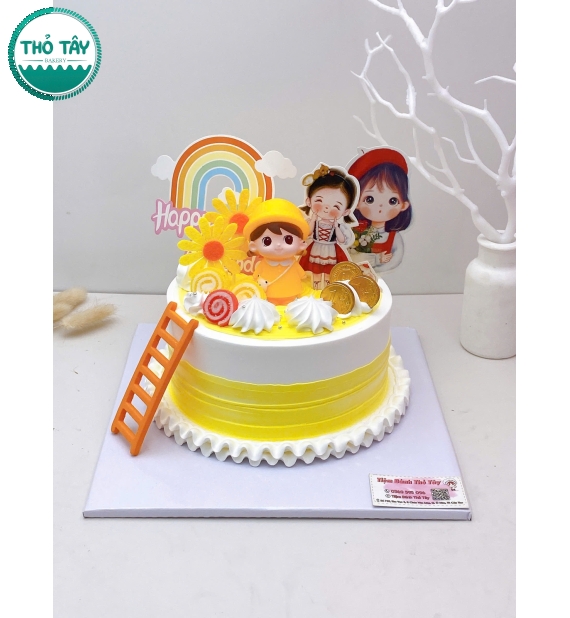 Bánh Kem Cho Bé Gái 1 Tuổi