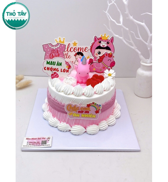 Bánh Kem Cho Bé Gái 2 Tuổi