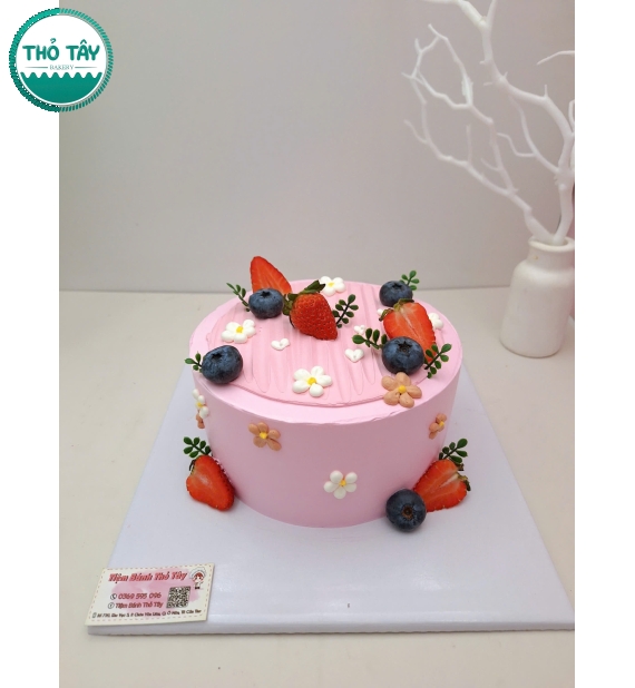 Bánh Kem trái cây dành tặng cho bé gái 