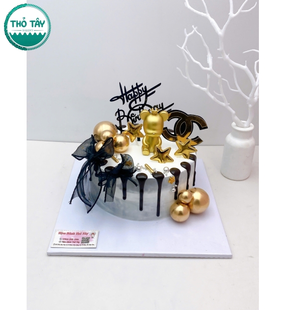 Bánh kem dành cho nam kết hợp socola mẫu hot 