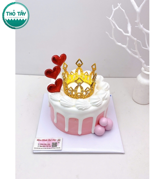 Bánh Kem Tone Hồng Hot Trend 2026 Long Thới