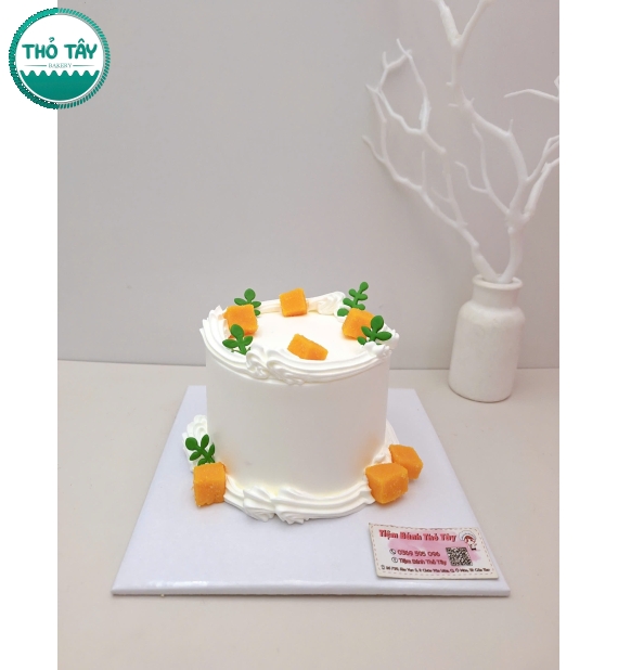 Bánh Kem Trái Cây Sinh Nhật mix xoài tươi