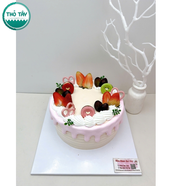 Bánh Kem Trái Cây Cao Cấp mix theo yêu cầu 