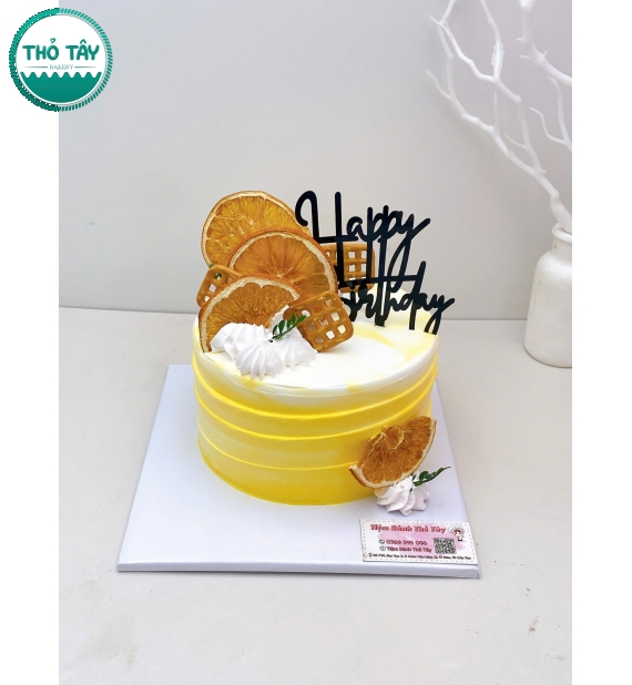 Bánh kem dành tặng nam tone vàng hot 
