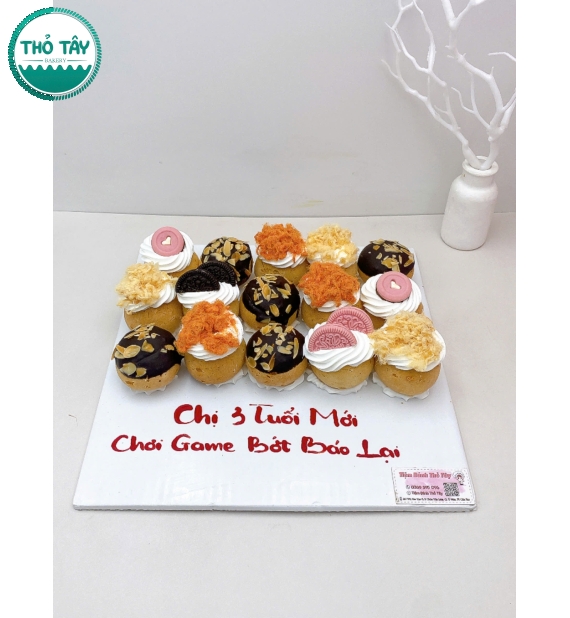 Bánh su dai mừng chị gái sinh nhật 