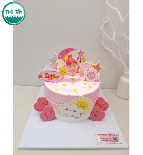Bánh Kem dành cho bé gái hot năm nay lên 13 tuổi 