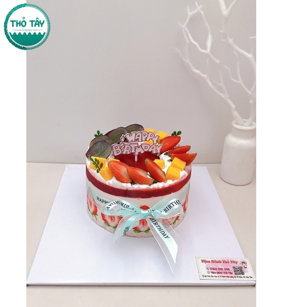 Bánh mousse tặng bà yêu theo yêu cầu 