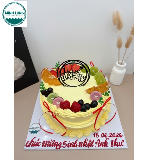 Bánh Kem dành tặng bạn thân mix trái cây 