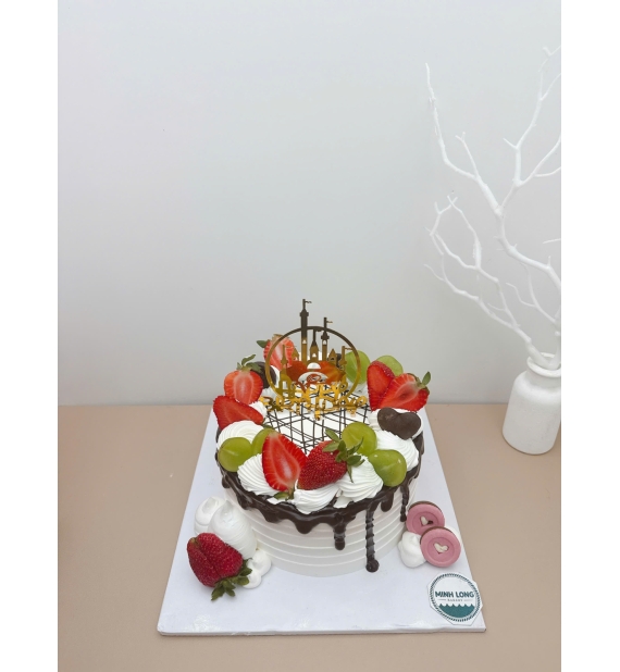 Bánh Kem trái cây mix theo yêu cầu các loại trái cây 