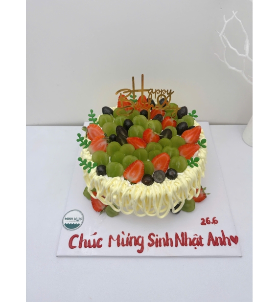 Bánh Kem trái cây mix nhiều loại theo yêu cầu hot 